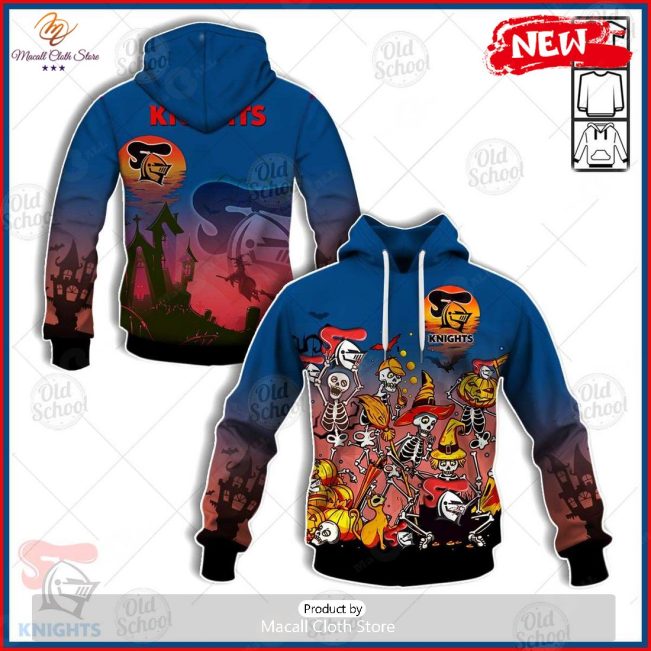 NEW Newcastle Knights Halloween Style for Men and Women Hoodie Sweatshirt 3D -soulcals