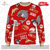 [new] Nrl Dolphins Season Logo Design Hoodie Sweatshirt 3d Nice Pic - demo10