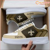 New Orleans Saints AF1 Shoes Stylish Limited Edition Sneakers - soulcals