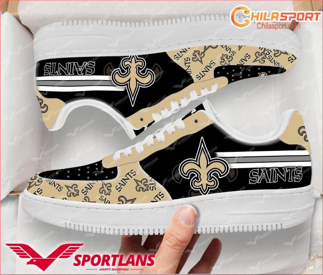New Orleans Saints Air Low Top AF1 Sneakers - Stylish, Trendy Gift New Arrival - soulcals
