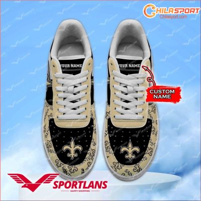 New Orleans Saints Air Low Top AF1 Sneakers - Stylish, Trendy Gift New Arrival - soulcals New Orleans Saints Air Low Top AF1 Sneakers - Stylish, Trendy Gift New Arrival - soulcals