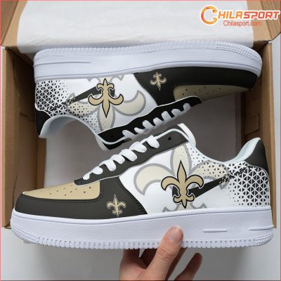 New Orleans Saints Custom AF1 Shoes Unique Gift - soulcals New Orleans Saints Custom AF1 Shoes Unique Gift - soulcals