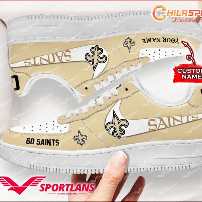 New Orleans Saints NFL Air Low Top AF1 Sneakers Perfect Stylish Shoes For Men And Women - soulcals New Orleans Saints NFL Air Low Top AF1 Sneakers Perfect Stylish Shoes For Men And Women - soulcals