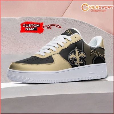 New Orleans Saints NFL Air Low Top AF1 Sneakers Stylish and Comfortable Shoes Gift for Fans - soulcals