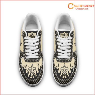 New Orleans Saints NFL Air Low Top AF1 Sneakers Stylish Fan Shoes For Men And Women - soulcals