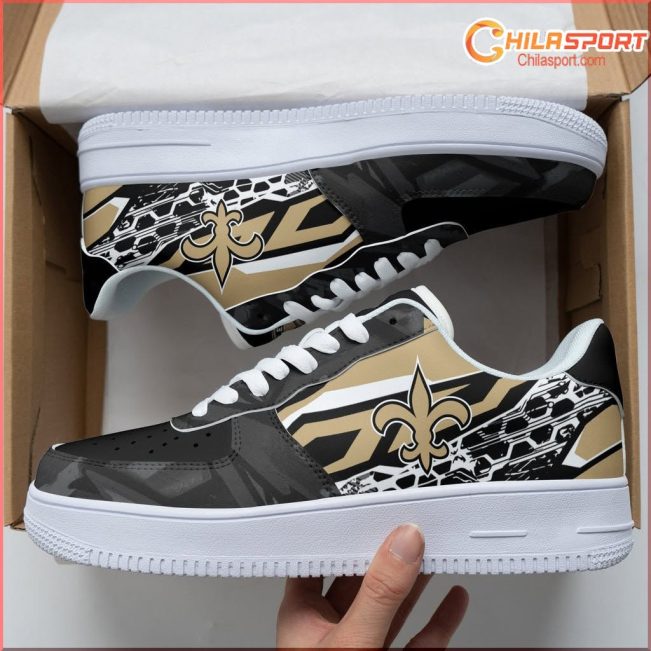 New Orleans Saints NFL Air Low Top AF1 Sneakers Stylish Gift For Men And Women - soulcals