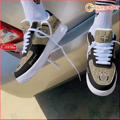 New Orleans Saints Sneakers - Stylish NFL Low Tops - Gift Idea - soulcals