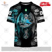 New Personalized Nrl Cronulla Sutherland Sharks Rose Luxury Dragon Hoodie Sweatshirt 3d 3 Voeil.jpg - demo10