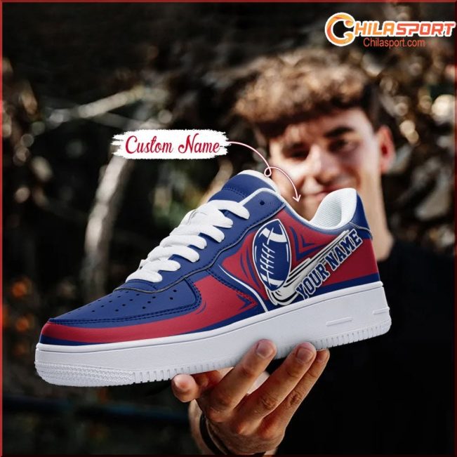 New York Giants Air Low Top AF1 Sneakers - Stylish Comfy For All - soulcals