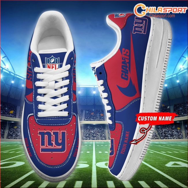 New York Giants Custom Air Force 1 Shoes Unique Fan Gift Idea - soulcals