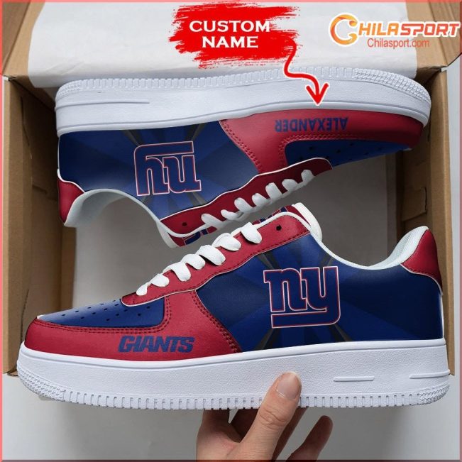 New York Giants NFL Air Low Top AF1 Sneakers Stylish Shoes for Men and Women Perfect Gift - soulcals