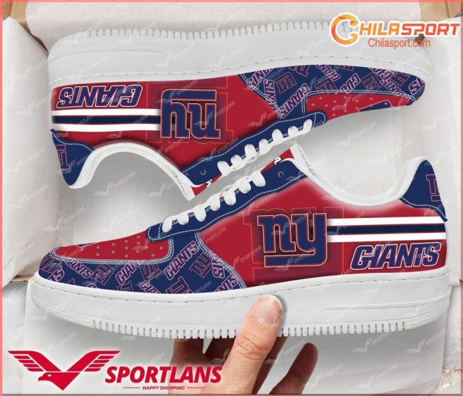 New York Giants NFL Air Low Top AF1 Sneakers Stylish Trendy Shoes - soulcals