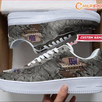 New York Giants Personalized AF1 Shoes Unique Gift Idea For Fans - soulcals