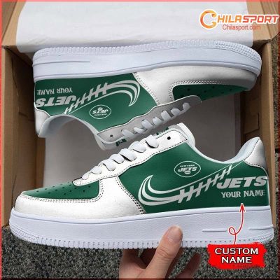New York Jets NFL Air Low Top AF1 Sneakers Stylish and Comfortable Shoes for Men and Women - soulcals