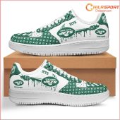 New York Jets Sneakers Custom Stylish Fan Gear - soulcals