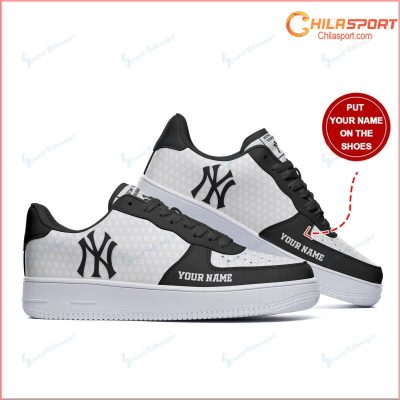 New York Yankees Personalized AF1 Shoes Stylish Fan Gift Idea - soulcals New York Yankees Personalized AF1 Shoes Stylish Fan Gift Idea - soulcals