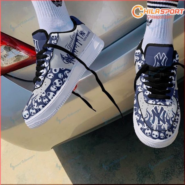New York Yankees Personalized AF1 Shoes Unique Gift Idea for Fans - soulcals