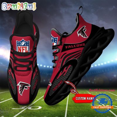NFL Atlanta Falcons Football Logo Team New Design Max Soul Shoes Sneaker