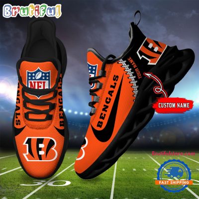 NFL Cincinnati Bengals Football New Season Sneaker Max Soul Shoes