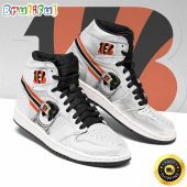 NFL Cincinnati Bengals Jack Skellington Air Jordan 1 High Sneakers
