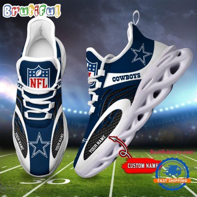 NFL Dallas Cowboys Football Logo Team New Design Max Soul Shoes Sneaker