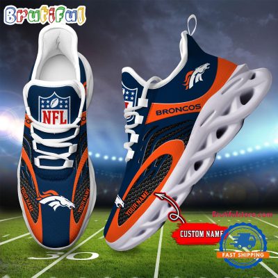 NFL Denver Broncos Football Logo Team New Design Max Soul Shoes Sneaker