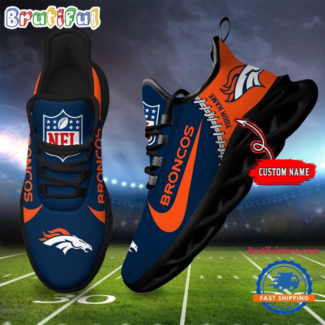 NFL Denver Broncos Football New Season Sneaker Max Soul Shoes