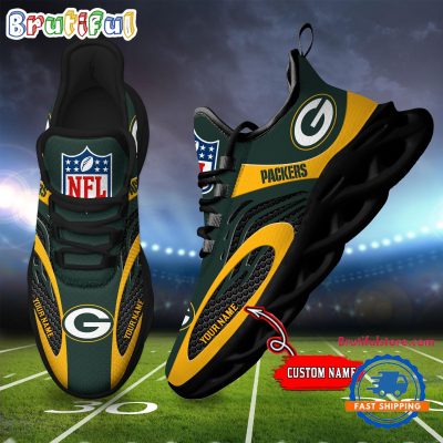 NFL Green Bay Packers Football Logo Team New Design Max Soul Shoes Sneaker