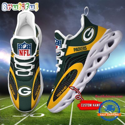 NFL Green Bay Packers Football Logo Team New Design Max Soul Shoes Sneaker