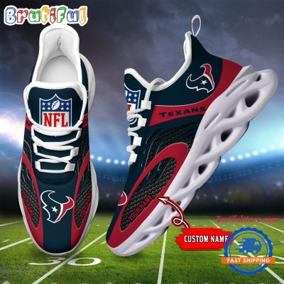 NFL Houston Texans Football Logo Team New Design Max Soul Shoes Sneaker