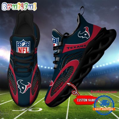 NFL Houston Texans Football Logo Team New Design Max Soul Shoes Sneaker