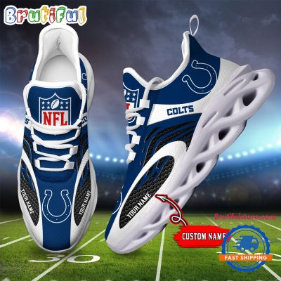 NFL Indianapolis Colts Football Logo Team New Design Max Soul Shoes Sneaker