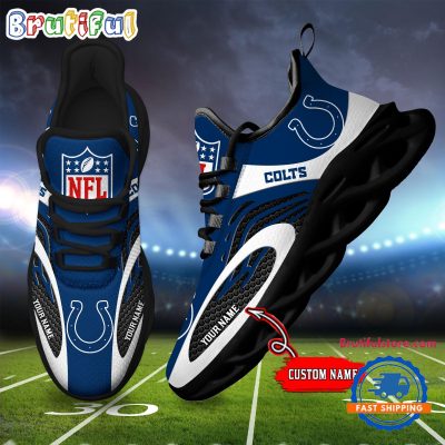 NFL Indianapolis Colts Football Logo Team New Design Max Soul Shoes Sneaker