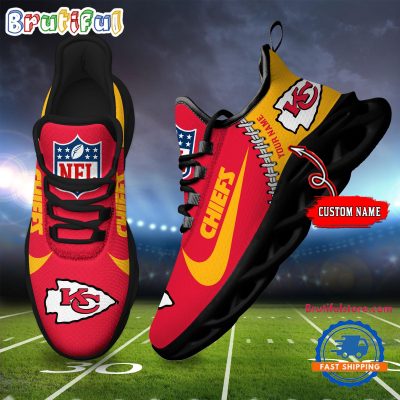 NFL Kansas City Chiefs Football New Season Sneaker Max Soul Shoes