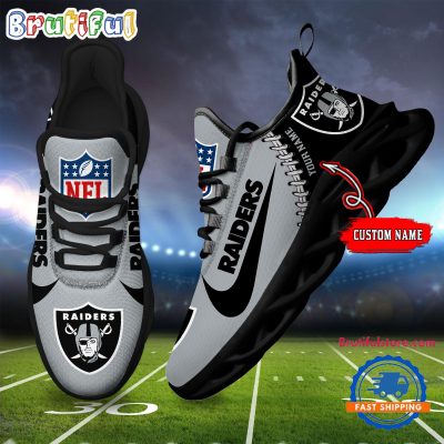 NFL Las Vegas Raiders Football New Season Sneaker Max Soul Shoes
