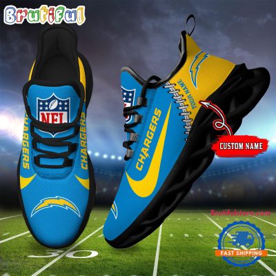 NFL Los Angeles Chargers Football New Season Sneaker Max Soul Shoes