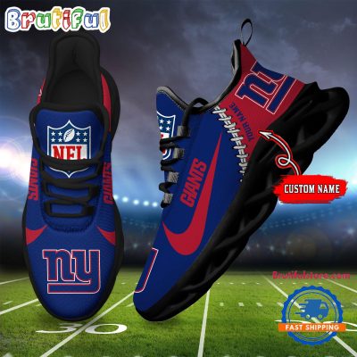 NFL New York Giants Football New Season Sneaker Max Soul Shoes