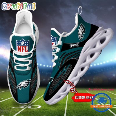 NFL Philadelphia Eagles Football Logo Team New Design Max Soul Shoes Sneaker