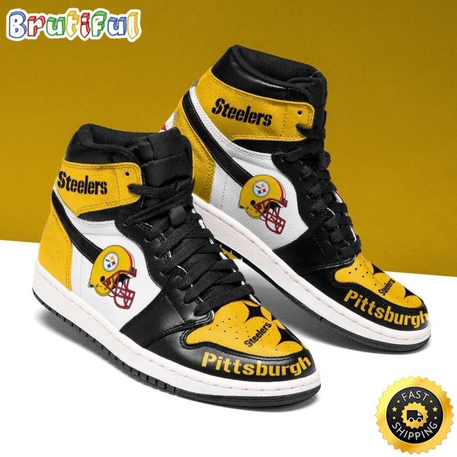 NFL Pittsburgh Steelers Air Jordan 1 Shoes