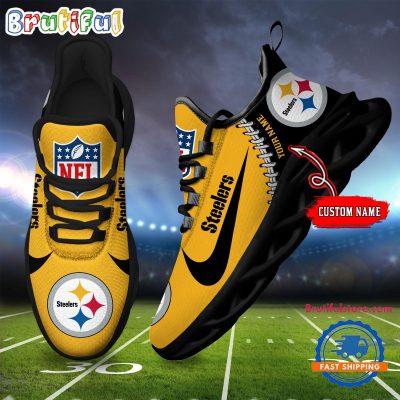 NFL Pittsburgh Steelers Football New Season Sneaker Max Soul Shoes