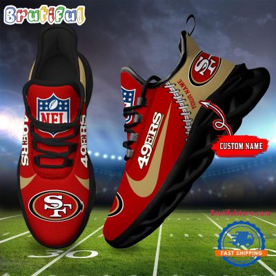 NFL San Francisco 49ers Football New Season Sneaker Max Soul Shoes