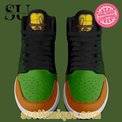 Mutant Ninja Turtles Air Jordan 1 High Top Sneaker -Soulcals.com