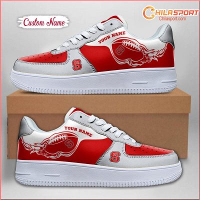 North Carolina State Wolfpack Air Low Top AF1 Sneakers Stylish Shoes Perfect Gift For Men and Women - soulcals