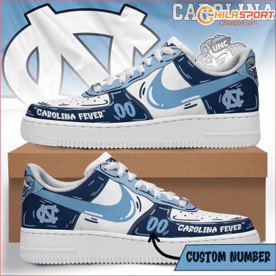 North Carolina Tar Heels Stylish Air Low Top AF1 Sneakers Comfortable Shoes for Men and Women Perfec - soulcals