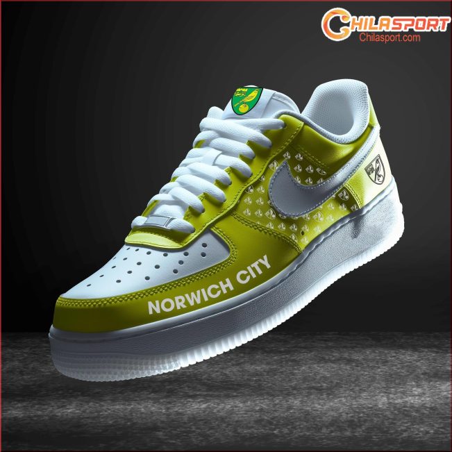 Norwich City EPL Air Low Top AF1 Sneakers Stylish and Comfortable Shoes For Men and Women - soulcals