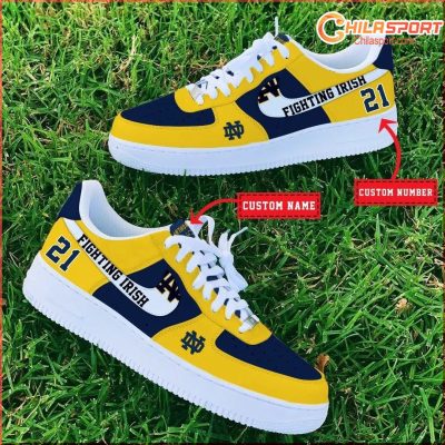 Notre Dame Fighting Irish Air Low Top AF1 Sneakers Shoes For Men And Women Stylish Gift - soulcals Notre Dame Fighting Irish Air Low Top AF1 Sneakers Shoes For Men And Women Stylish Gift - soulcals
