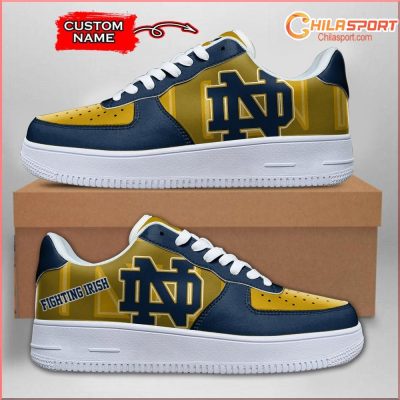 Notre Dame Fighting Irish Air Low Top AF1 Sneakers Shoes For Stylish Men And Women Gift - soulcals Notre Dame Fighting Irish Air Low Top AF1 Sneakers Shoes For Stylish Men And Women Gift - soulcals