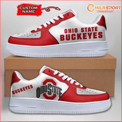 Ohio State Buckeyes Air Low Top AF1 Sneakers Stylish Comfortable Shoes for Men and Women Perfect Gif - soulcals Ohio State Buckeyes Air Low Top AF1 Sneakers Stylish Comfortable Shoes for Men and Women Perfect Gif - soulcals