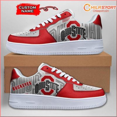 Ohio State Buckeyes Air Low Top AF1 Sneakers Stylish NCAA Shoes for Men and Women Gift Ideas - soulcals Ohio State Buckeyes Air Low Top AF1 Sneakers Stylish NCAA Shoes for Men and Women Gift Ideas - soulcals
