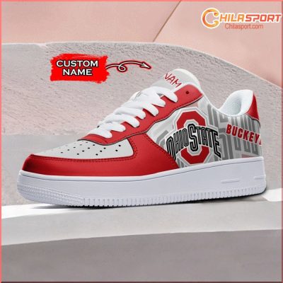 Ohio State Buckeyes Air Low Top AF1 Sneakers Stylish NCAA Shoes for Men and Women Gift Ideas - soulcals Ohio State Buckeyes Air Low Top AF1 Sneakers Stylish NCAA Shoes for Men and Women Gift Ideas - soulcals